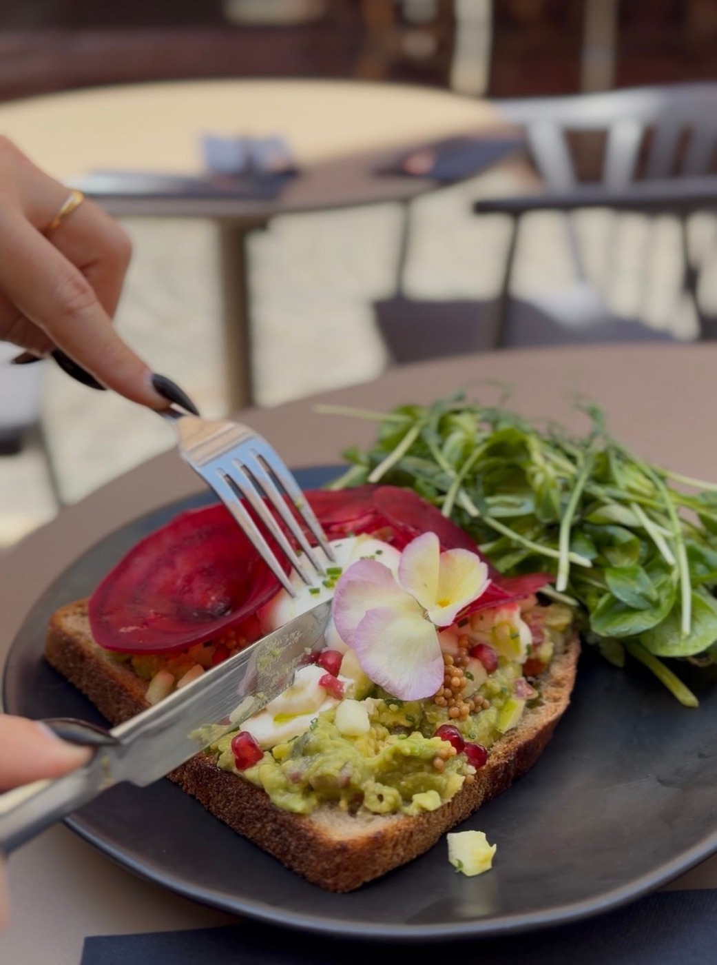 Avocado toast maison Kōsei